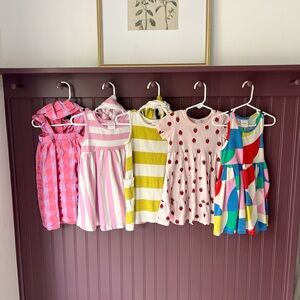 Colorful Hanna Andersson Kids Dress Bundle